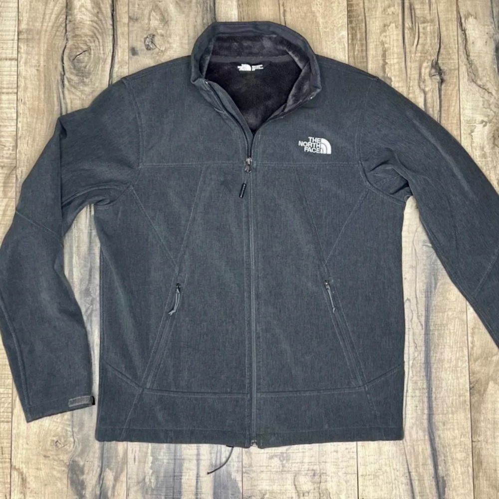 The North Face Men’s LARGE Jacket APEX CHROMIUM Windwall Soft Shell Sherpa